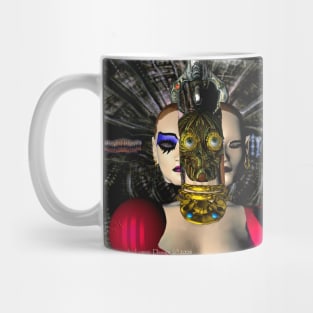 ANDROID XENIA SPACESHIP PILOT Science Fiction Mug